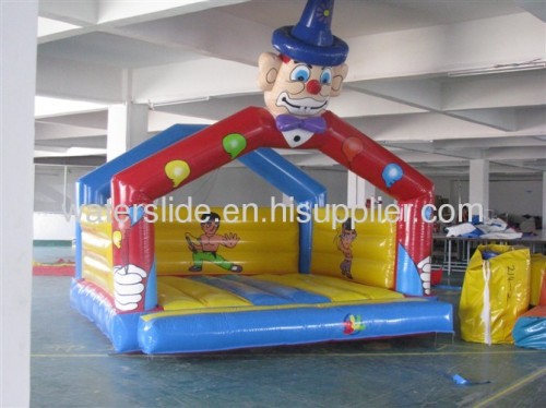 inflatable clown bouncy house