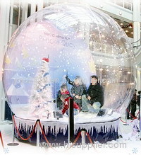 Inflatable Christmas Snow Globe With Light/2012 inflatable c