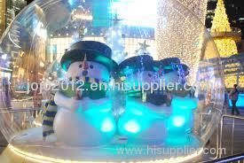 Inflatable Christmas Snow Globe With Light/Inflatable Christ