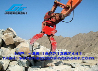 Hydraulic Stone Grab