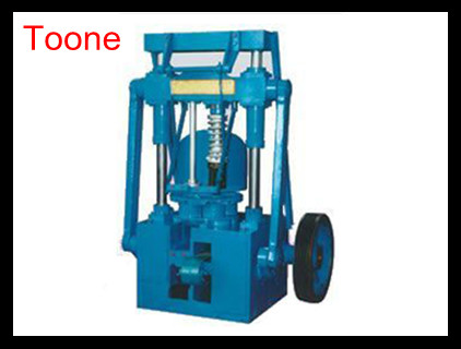 Semi closed 140 honeycomb coal briquetting machine