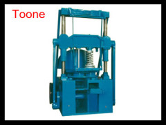 Double column closed 220 honeycomb briquette machine