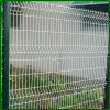 white plastic garden fence