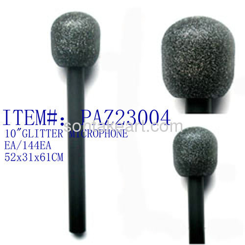 10 GLITTER MICROPHONE