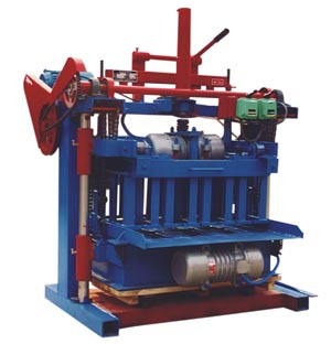 4-35 Type Fixed Hollow Block Molding Machine