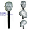 silver color halloween glitter microphone