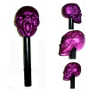 9.5&quot;SKULL GLITTER MICROPHONE