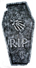 25&quot;x13.75&quot;x0.75&quot; Foam Halloween Tombstone