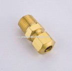 Brass male tube connectors supplier from china