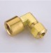 Brass Male Elbow ferrule tube connectors