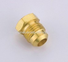 Brass Flared Plug pipe fittings supplier china