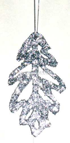 christmas tree decoration--GLITTER ACON LVS