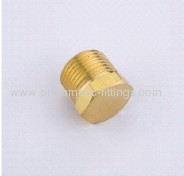 Brass Plug pipe fittings supplier from china