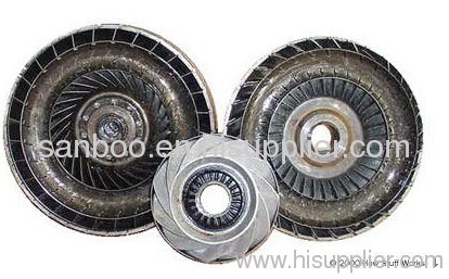 There are four components of the robust housing of the torque converter