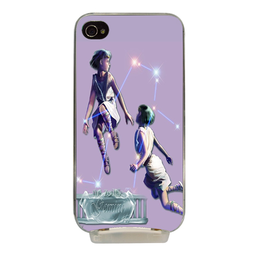 LED iphone4s case with light-emitting gemini