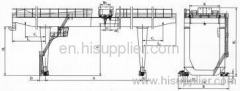 U-Leg Double Girder gantry Crane with Hook Cap.10-50/10t