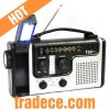 Solar Dynamo Emergency Radio w/ LED Lights Charger