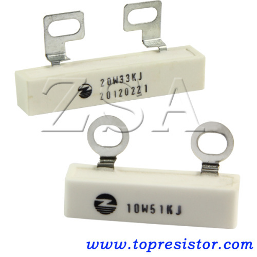 Metal Plate Noninductive Cement Resistor