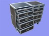 RACK Flight Case - Storage Drawers 16U With 6 Drawers band cases