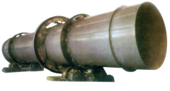 Ore slag rotary dryer