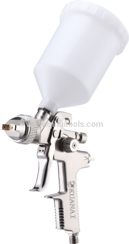 Universal Topcoat Spray Gun With High Transfer Efficiency