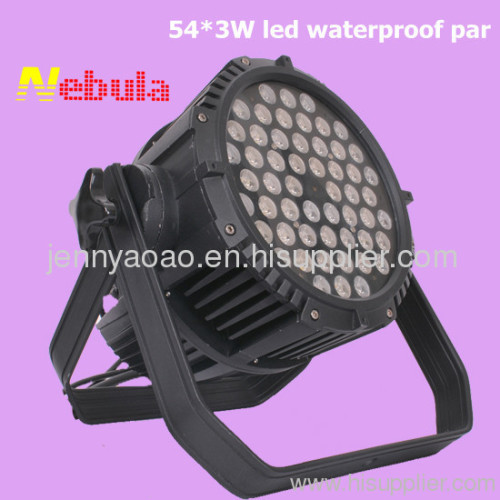 54*3W led waterproof par can light