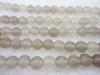 Handmade Jewellery Semi Precious Gem Stone Beads Natural Grey Agate Bead10mm Size
