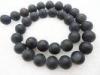 Agate Material Matte black onyx beads 10mm, Semi Precious Gem Beads OEM