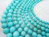 Blue Natural Turquoise stone Semi Precious Gem Beads 8mm Handmade Jewelry