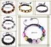 Beaded Handmade Jewelry Making 10mm Crystal Shamballa Bead Bracelets