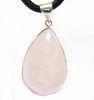 Personalized Ladies Natural Rose Quartz Pendants, Agate Pendant 28 * 41mm OEM