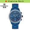 Swarovski crystals woman watch in hot sales 2012