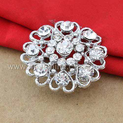 Hearts Flower Alloy Brooches