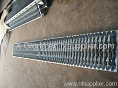 hard steel No slip plate