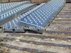 No slip perforated metal