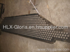 No slip perforated metal