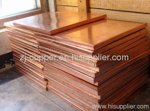copper sheets ; copper strips