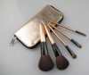 Hot sale 5PCS Gold color Makeup Brush set