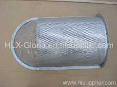 perforated metal basket