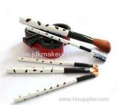 5PCS Spots Handle Makeup Brush set