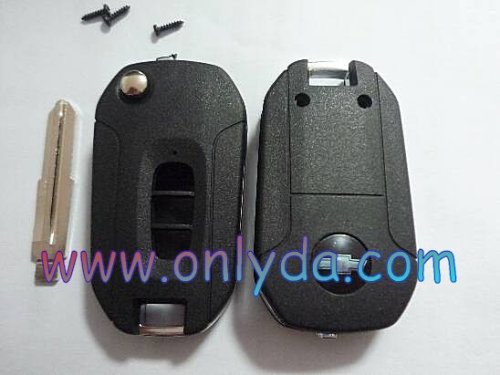 Chevrolet 3 button modified remote key blank