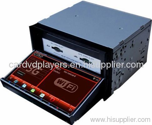 New 6.2 Inch HD Car GPS PC DVD Player with 3G WIFI and Analog TV Functions On Sale