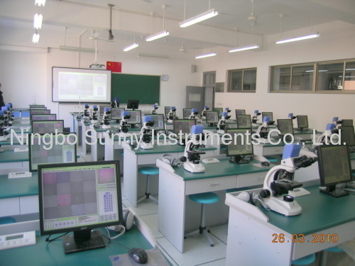 Digital microscope interactive laboratory-Unicast edition