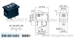 Rocker Switch XW-601AB3 BBB1 Interruttori a Bilanciere Rocker Switch