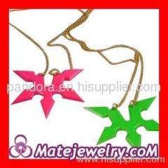 Cheap fluorescent Punk style necklace wholesale