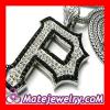 Wiz Khalifa Iced Out P Hip Hop Pendant Necklace