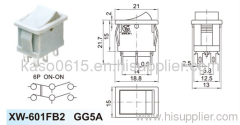 Rocker Switch Interruttori a Bilanciere XW-601FB2 GG5A