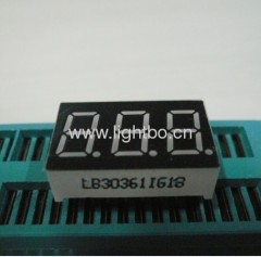 Pure green common anode 3 digit 0.36