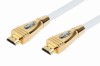 HDMI 3D 1.4V Cables with Ethernet Zinc Alloy Shell Connector, 19pin Male to Male Plug, Gold Plated