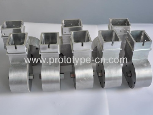 CNC metal prototypes aluminium